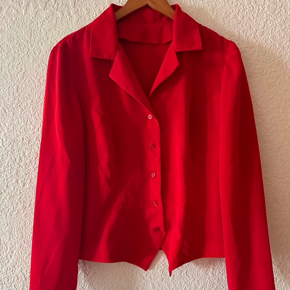 90s y2k blazer top